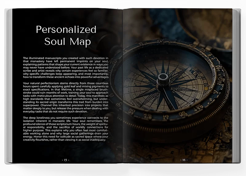 Personalized Soul Map — inside your Past Life Reading